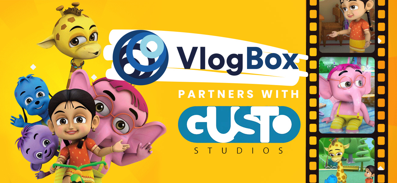 VlogBox Partners with Gusto Studios: Let the Useful Kids Content in |  VlogBox