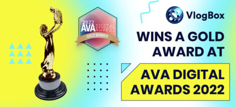 VlogBox Wins the Gold AVA Award